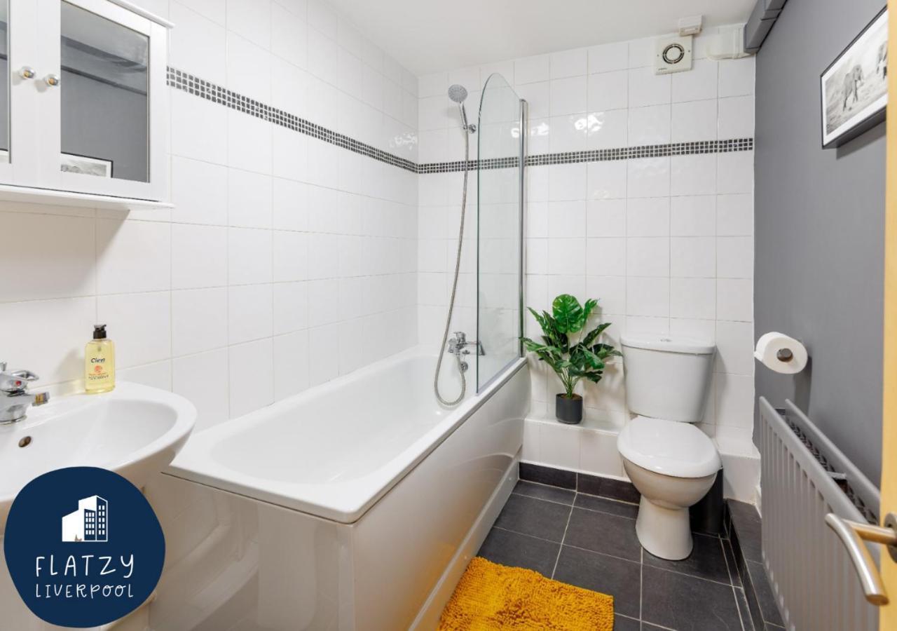 Flatzy - Modern Apartment Close To Football Stadiums Liverpool Exteriér fotografie