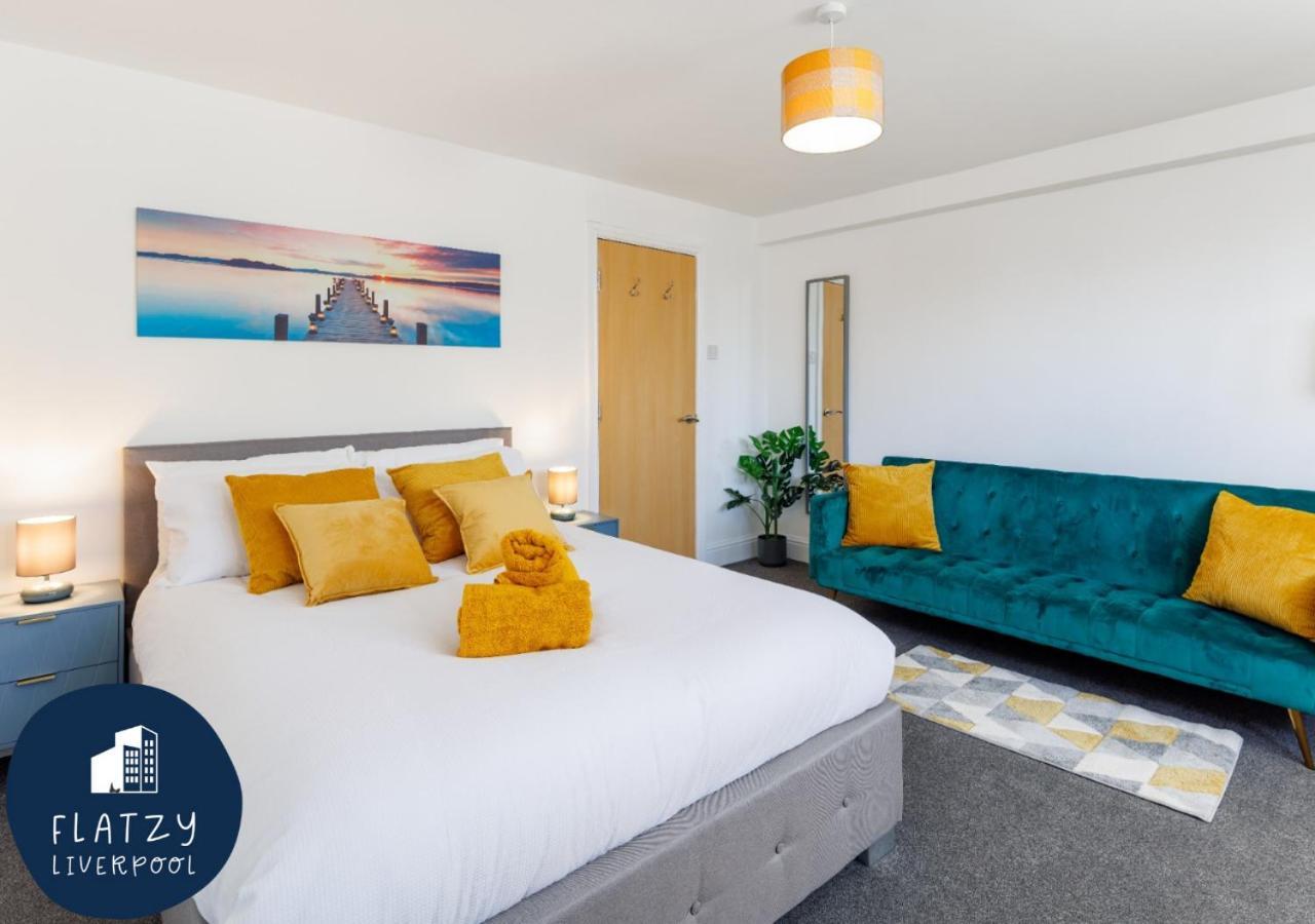 Flatzy - Modern Apartment Close To Football Stadiums Liverpool Exteriér fotografie